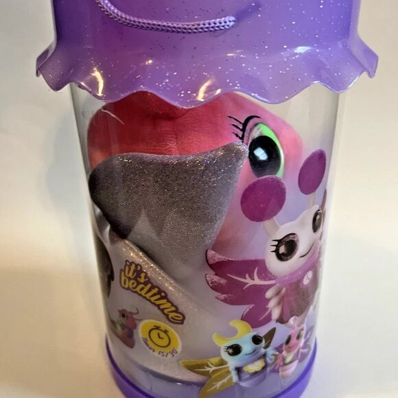 NEW Glowies Fireflies Pink Plush Sleeping Companion With Lights & Music - Picture 3 of 6